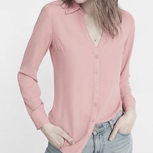 Express Slim Fit No Pocket Portofino Shirt